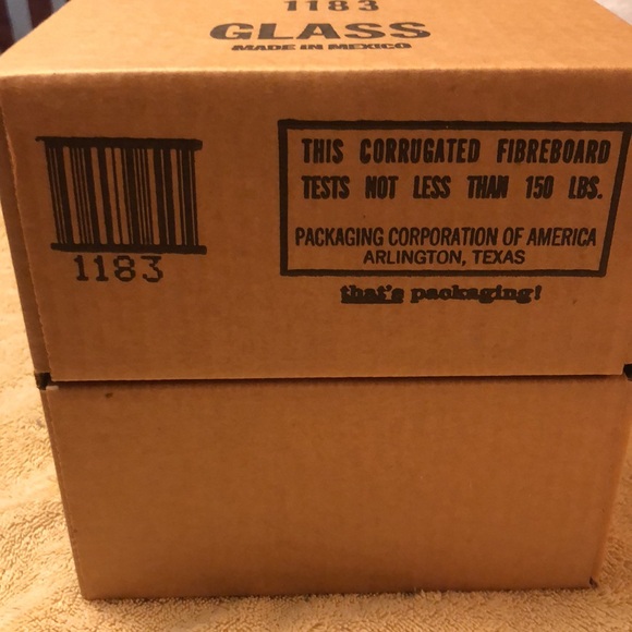 HOME INTERIORS/HOMCO VOTIVE CUPS - 4 ETCHED WHEAT VOTIVE CUPS - New in Box - Picture 4 of 4